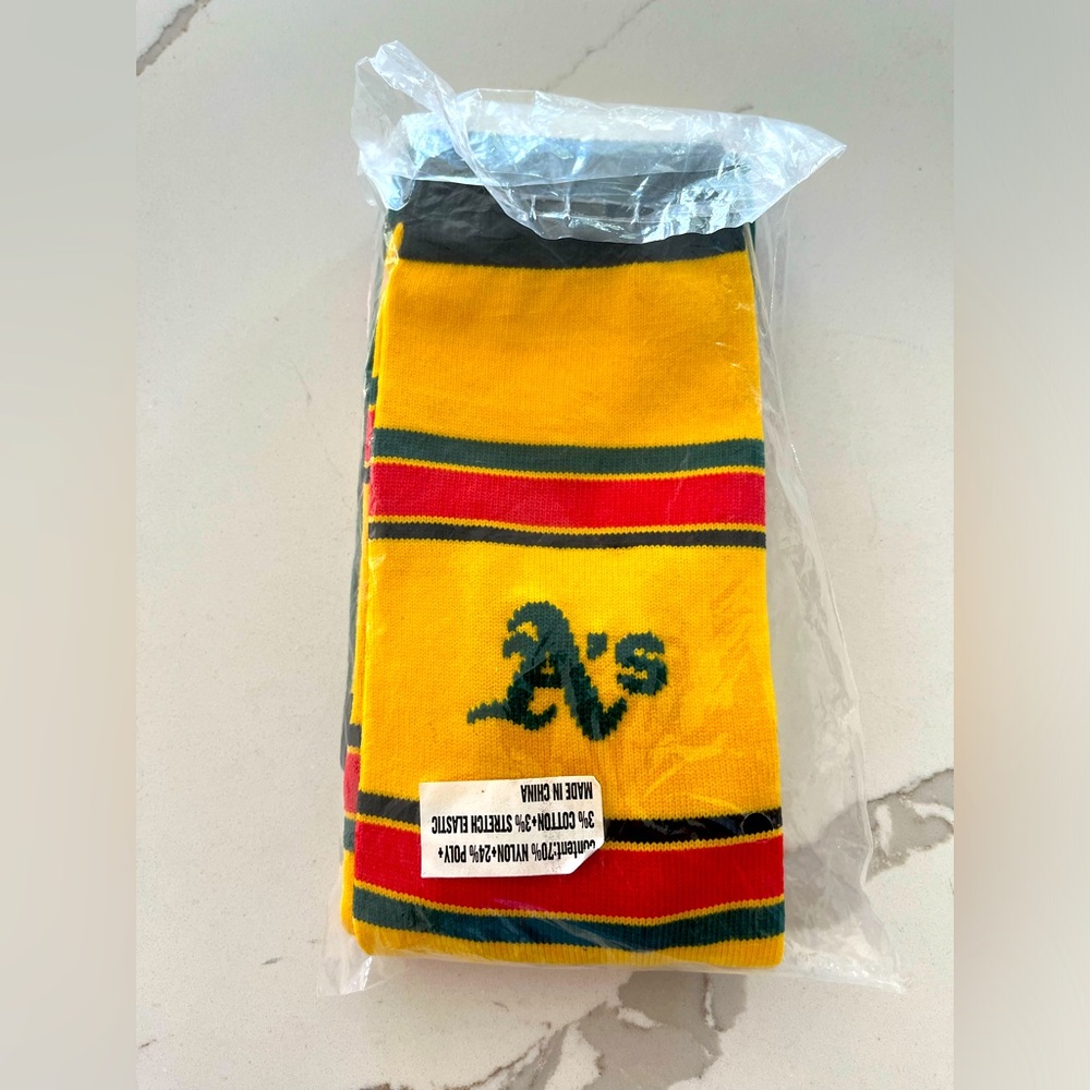 Oakland A’s vintage socks, NWT